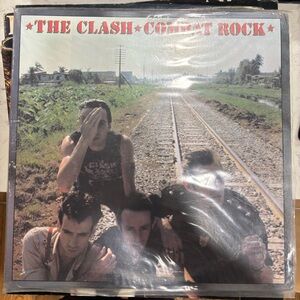 VTG The Clash Combat Rock Vinyl LP 1982 Original Pressing PE 37689